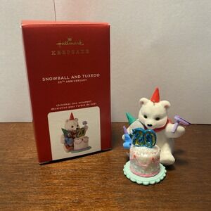Hallmark's Snowball and Tuxedo 20th Anniversary 2020 Limited Edition Ornament